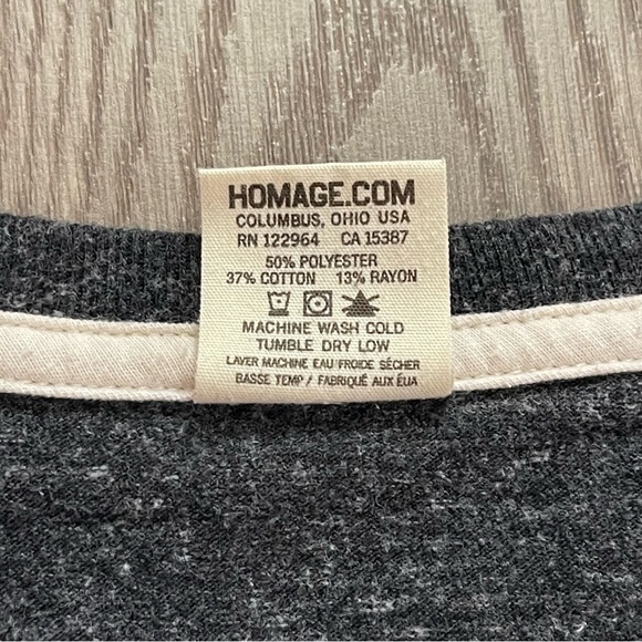 Homage Ohio State Buckeyes Buckeye Nation Women’s Small Long Sleeve Tee Shirt - Picture 7 of 9